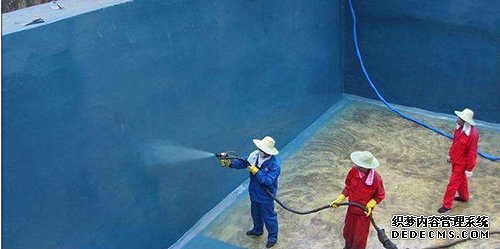 山東聚脲噴涂機(jī)(圖2) 罐體水池聚脲噴涂防腐防水