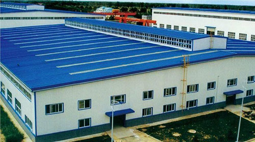 聚脲防水能用在彩鋼瓦上么(圖2) 彩鋼瓦聚脲防水案例