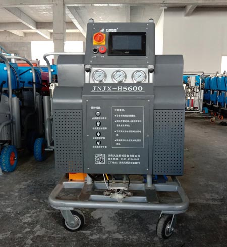 H5600PLC水面警示航標(biāo)燈塔聚脲防腐高壓噴涂機(jī)