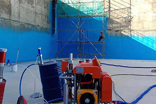 污水池污水池防腐噴涂聚脲專用聚脲噴涂機(圖3)