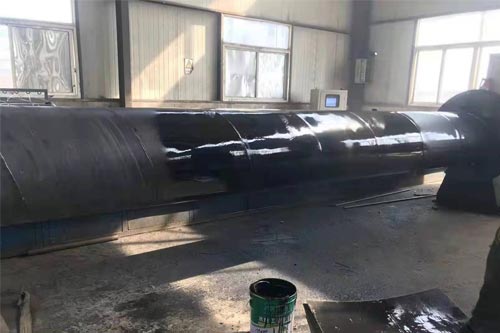 聚脲防水涂料設備 山東九旭低調(diào)的實力派(圖2) 聚脲防水涂料管道防腐案例