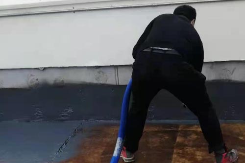 樓頂防水機械 噴涂聚脲防水(圖2) 樓頂防水機械噴涂聚脲防水案例