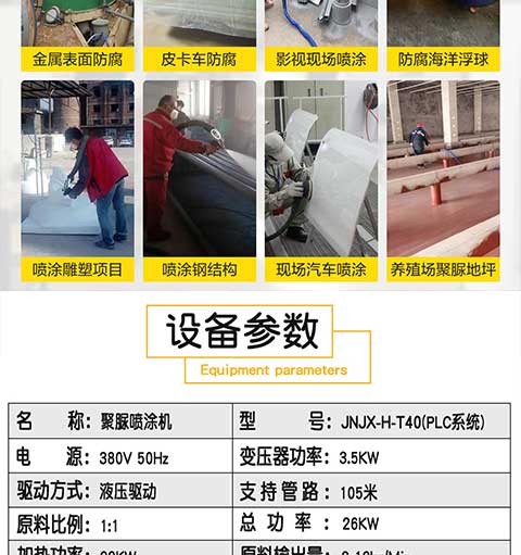 JNJX-H-T40聚脲噴涂機 -3