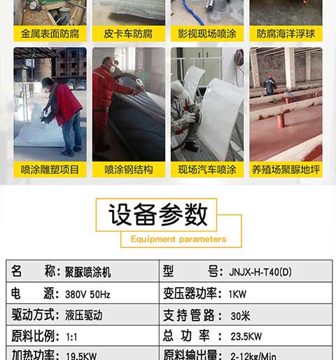 JNJX-H-T40D聚脲噴涂機(圖3) JNJX-H-T40D聚脲噴涂機 -3