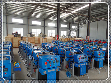 能涂裝聚脲防水噴涂施工技術指導(圖2) 濟南九旭聚脲噴涂設備展示